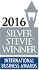 2016 Silver Stevie Winner International Business Awards logo