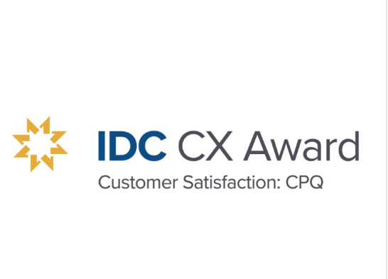 IDC 2024 Customer Satisfaction Award for CPQ, image