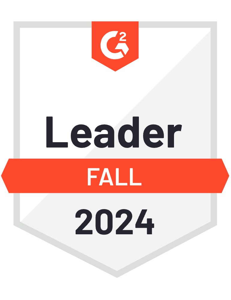 G2 Leader Fall 2024 Grid® Report for Pricing award badge