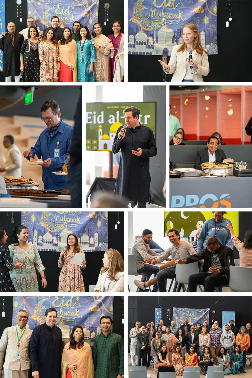 Celebrating Eid Collage, image