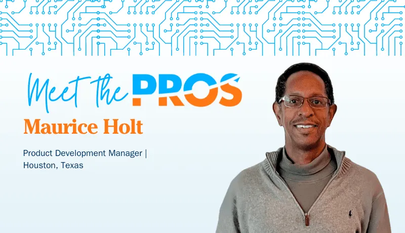 Meet the PROS: Maurice Holt
