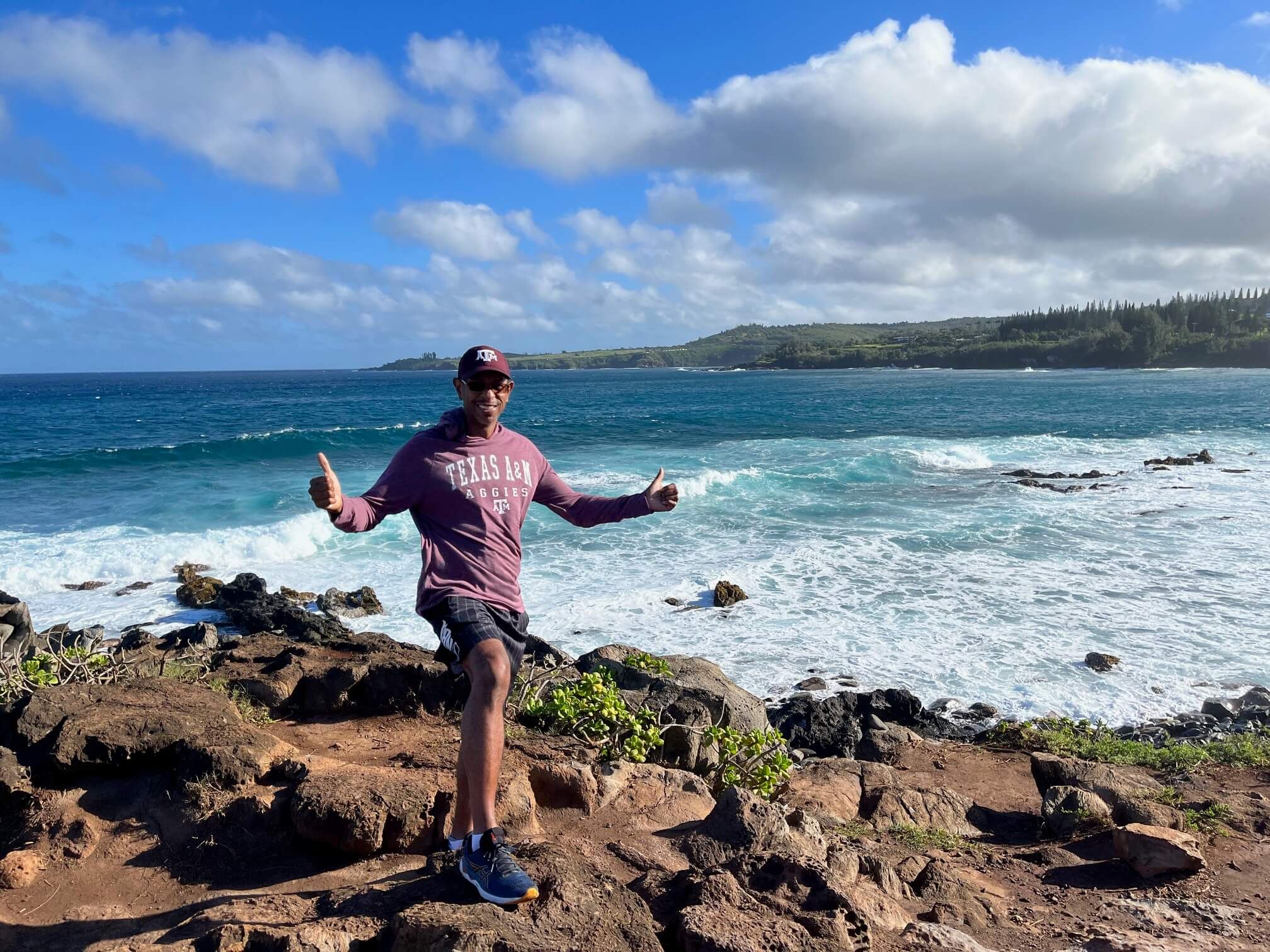 Maurice in Maui.