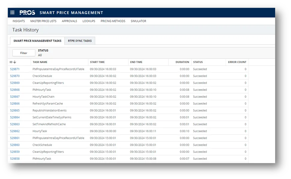 PROS Smart Price Management screenshot