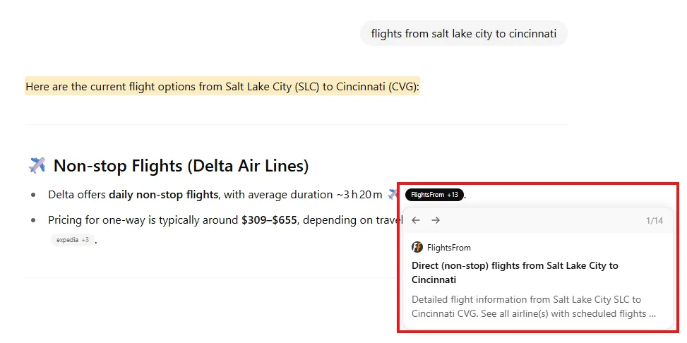 ChatGPT Inline Citations Example