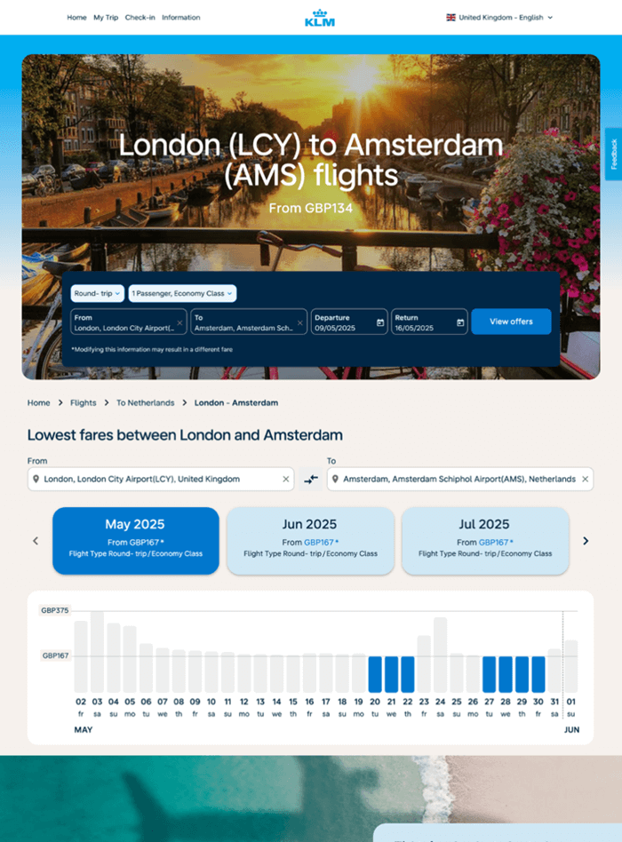 KLM Example Image
