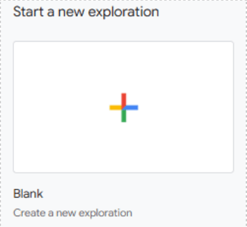 Blank template GA4