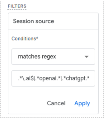 Session Source Apply GA4