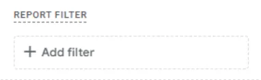 Report Filter GA4