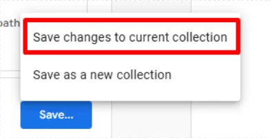 Save changes GA4