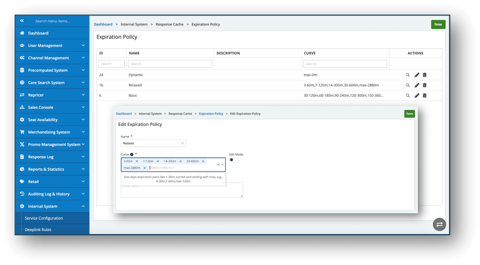 Dynamic Offers Expiration Policy Example