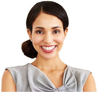 Woman smiling headshot