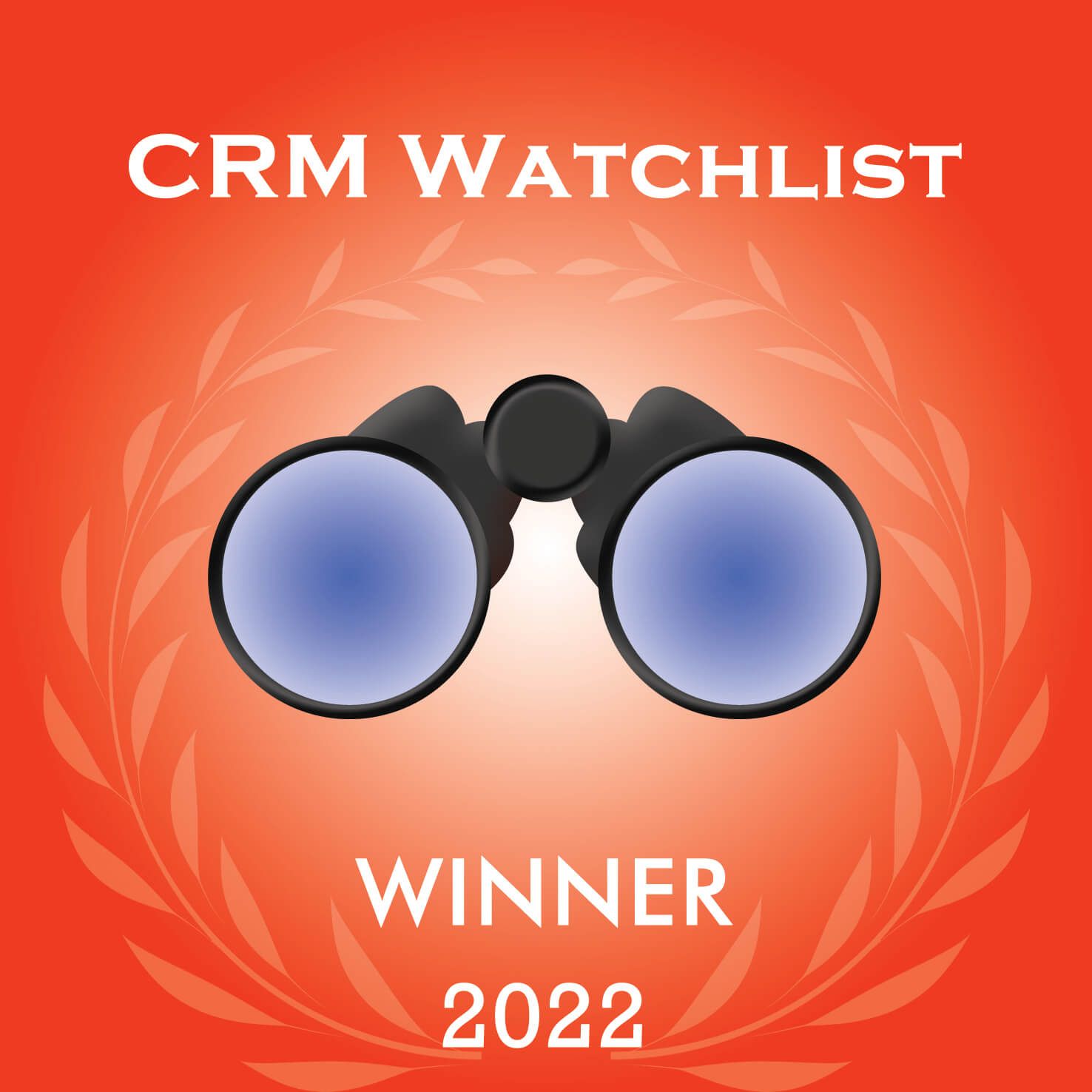 CRM Watchlist Winner 2022 award badge