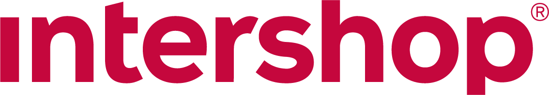 Intershop logo red