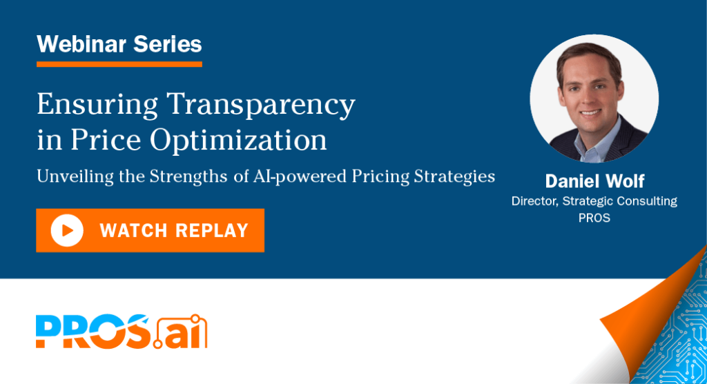 Ensuring Transparency in Price Optimization
