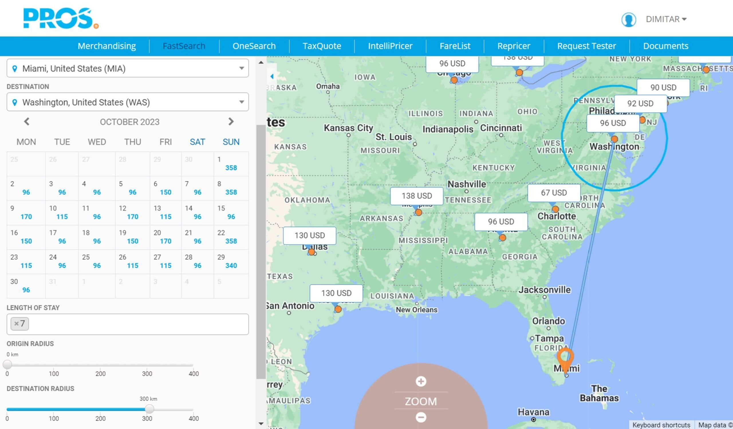 Airline Offer Creation and Retailing PROS