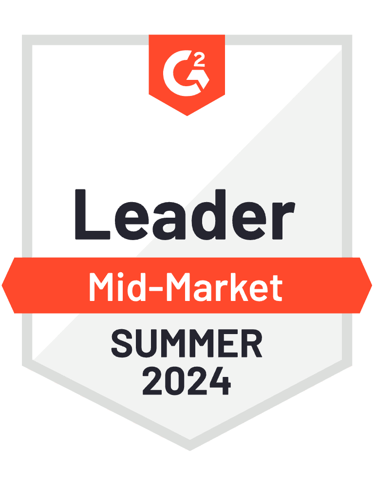 G2 Leader Winter 2024 Mid-Market Grid® Report for Pricing Software award badge