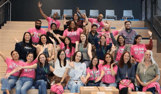 Breast Cancer Awareness Month Group Pic